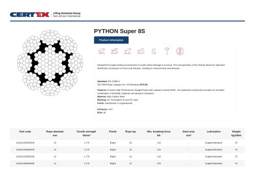 PYTHON Super 8S