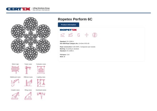 Ropetex Perform 6C