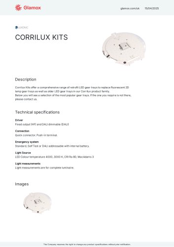 CORRILUX KITS