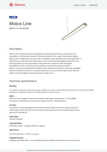 Motus Line