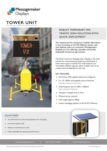 TOWER UNIT
