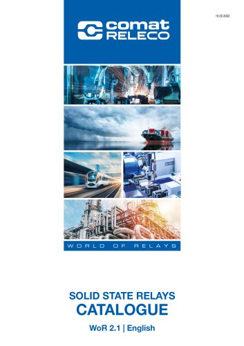 SOLID STATE RELAYS CATALOGUE