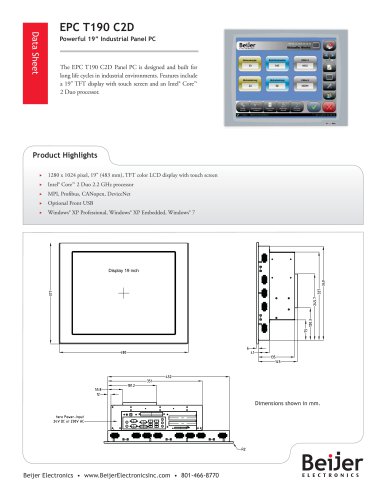 EPC T190 C2D