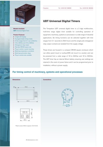 UDT Universal Digital Timers