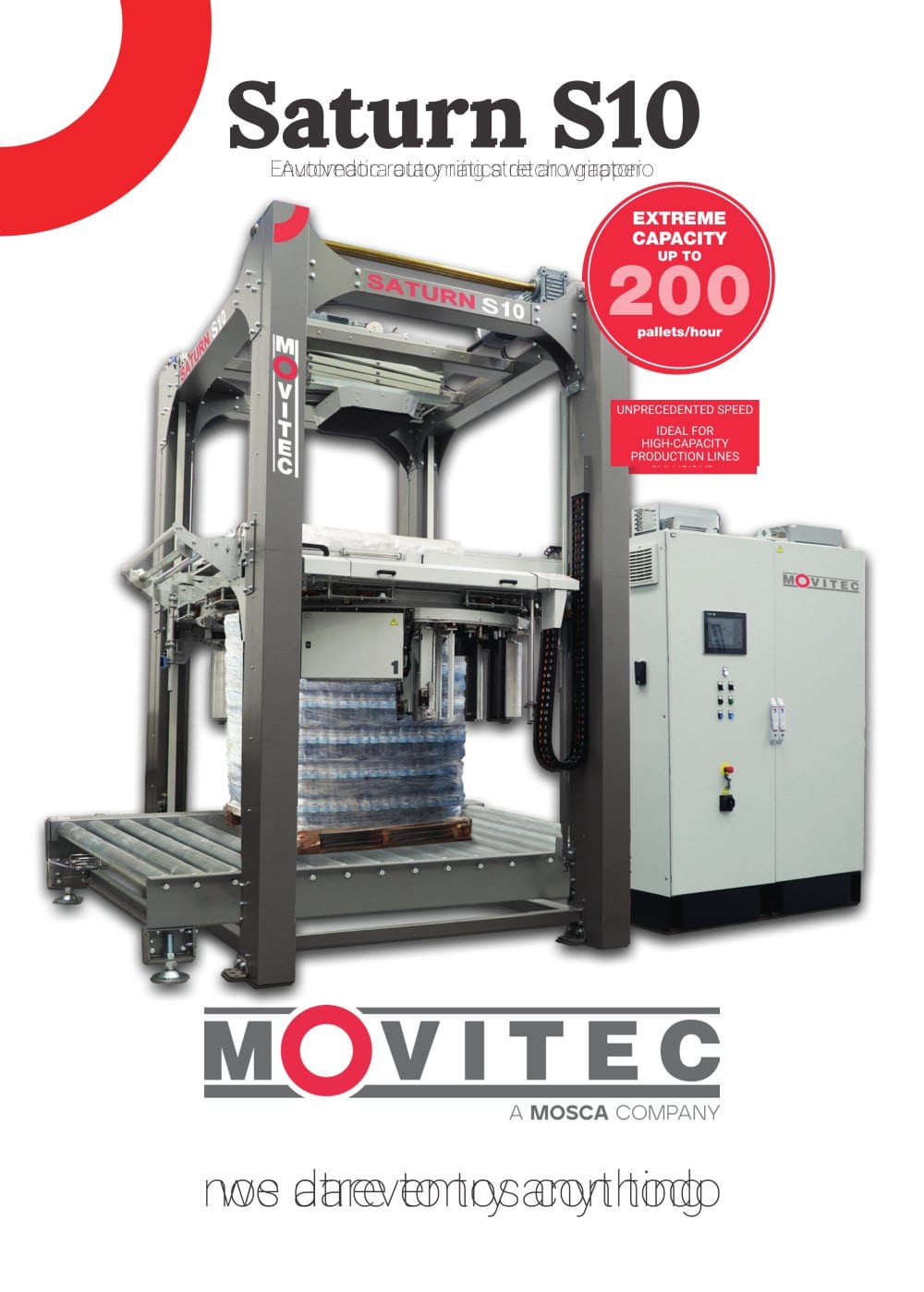 SATURN S10 - MOVITEC WRAPPING SYSTEMS, SLU