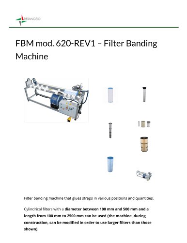 FILTER BANDING MACHINE