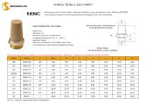 Data Sheet  SEB C  Silenziatore Sinterfiltri