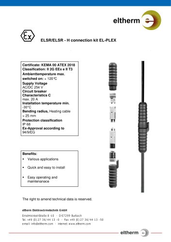 Connection and Termination kits 