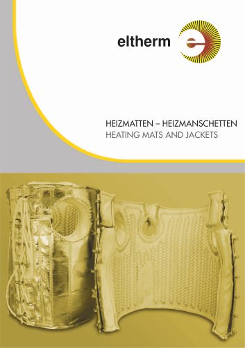 Heating mats and jackets, english/german