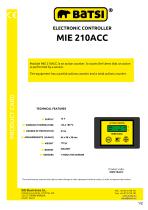 ELECTRONIC CONTROLLER MIE 210ACC