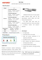 industrial humidity and temperature sensor HT-P104