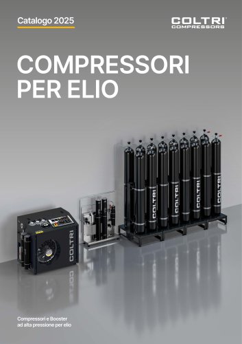 Catalogo compressori per elio