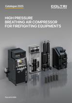 Compressors for firefighters catalogue