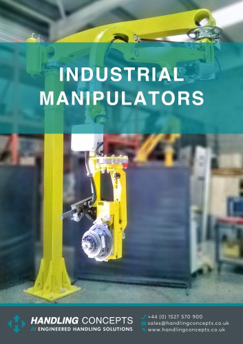 INDUSTRIAL MANIPULATORS