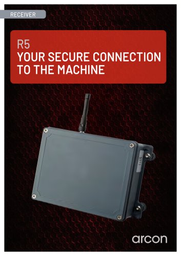 R5 YOUR SECURE CONNECTION TO THE MACHINE