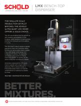 LMX BENCH-TOP DISPERSER