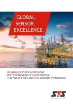 Monitoraggio della pressione per l'esplorazione e la produzione di petrolio e gas, anche in ambienti sottomarini - 1