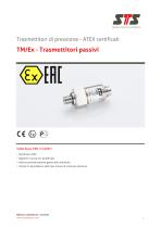 TM/Ex Trasmettitori passivi ATEX - 1