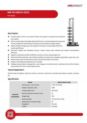 CTU MR-F0-50DCH-A(HI)