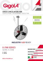 VENTILATORE CIRCOLATORE CROSS FAN X-FAN - 1