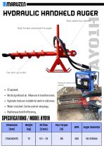 Hydraulic auger drill AY01H