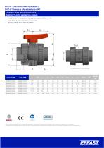 BK1 - PVCu Valvole a sfera radiale - 10