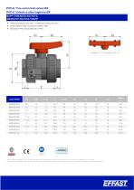 BX - PVCu Valvole a sfera - 6