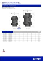 CV - PVC-u Valvole di ritegno a molla - 5