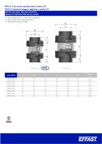 CV - PVC-u Valvole di ritegno a molla - 8