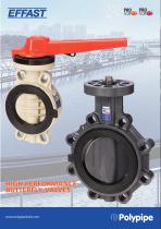 PVC-u / PP-H Butterfly valves PROFLOW P&T