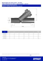 VIS - PVC-u Valvole di non ritorno a sede inclinata - 5