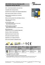 ASi-5/ASi-3 Sercos Gateway with integrated Safety Monitor