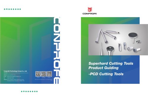 Conprofe Solid PCD Cutting Tools