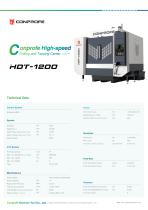 HDT-1200 Conprofe High-speed Drilling and Tapping Center  20220512 VE2.0