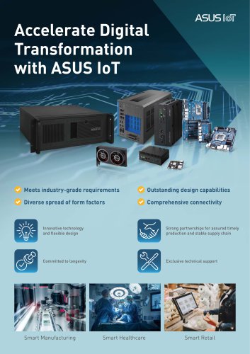 Accelerate Digital Transformation with ASUS IoT