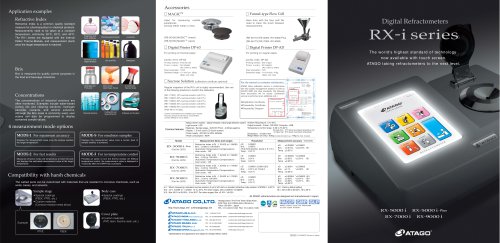 Automatic Digital Refractometer RX-i series