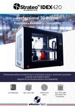 Datasheet Strateo3D IDEX420