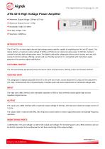 ATA-4315 High Voltage Amplifier