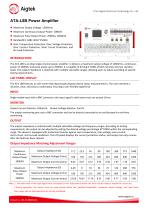 ATA-L8B Power Amplifier