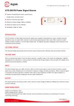 ATG-2021B Power Signal Source
