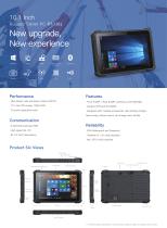 RT-I16J 10 inch Windows 10 Rugged Industrial Tablet Waterproof and Dustproof