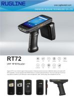 RT72 Android PDA Barcode Scanner UHF RFID Reader Handheld Data Collector