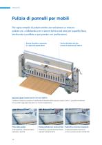 Pulizia efficiente di superfici per piastre, pannelli e laminato (produzione industriale di piastre) - 6