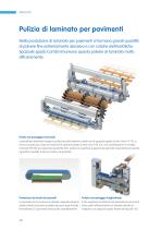 Pulizia efficiente di superfici per piastre, pannelli e laminato (produzione industriale di piastre) - 8