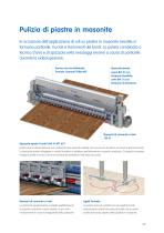 Pulizia efficiente di superfici per piastre, pannelli e laminato (produzione industriale di piastre) - 9