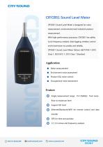 CRY2851 Sound Level Meter