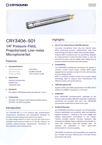 CRY3406-S01 Microphone Set