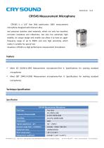 CRY345 Measurement Microphone