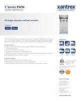 C Series PWM CHARGE CONTROLLER