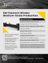 SM Filament Winder: Medium-Scale Production